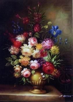 unknow artist Floral, beautiful classical still life of flowers.127 china oil painting image